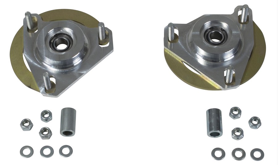 BBK Front Adjustable Camber Plates 15-22 Ford Mustang - Click Image to Close